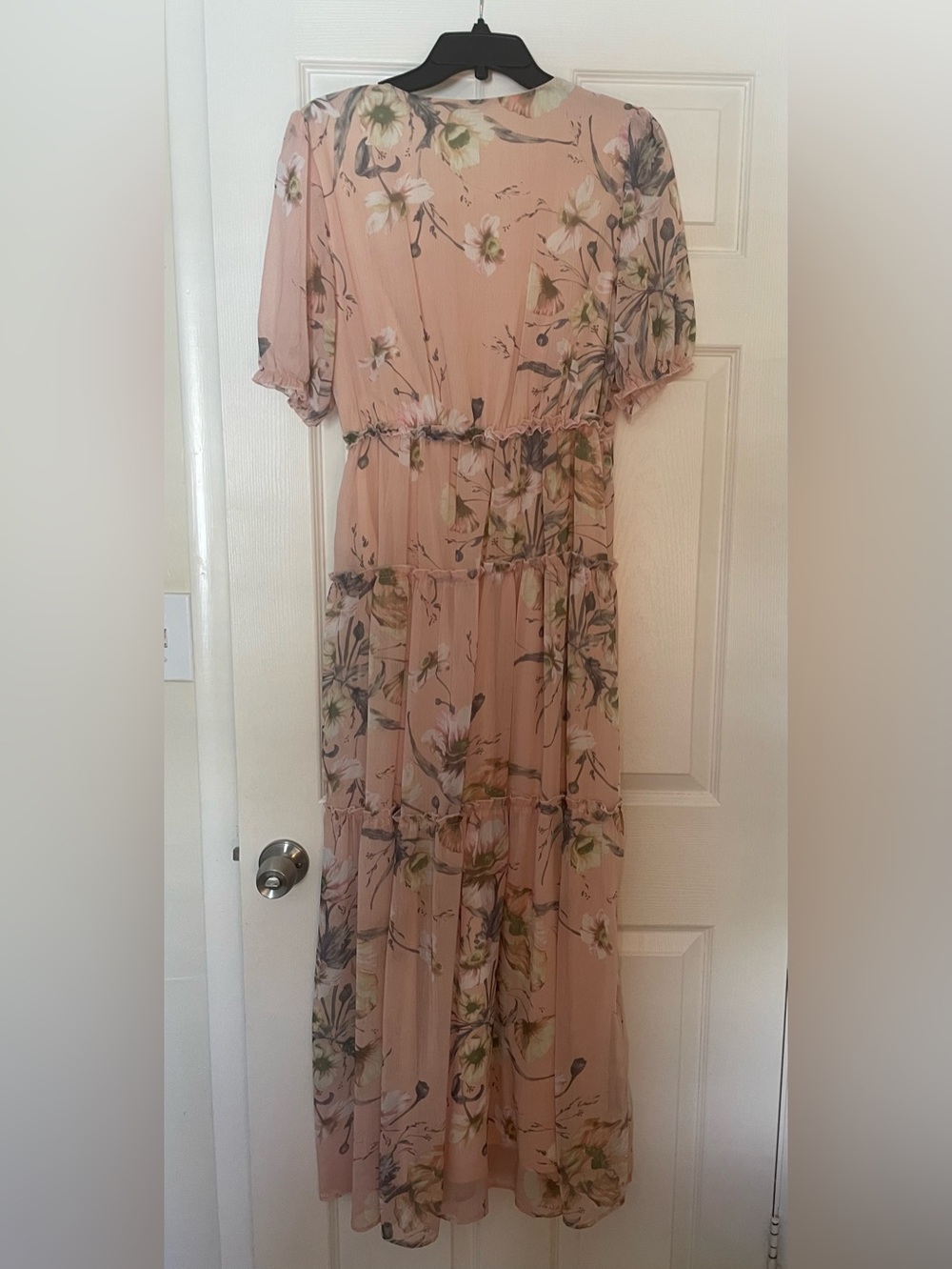 Baltic Born Blush Floral V-Neck Maxi Dress - Picture 3 of 5